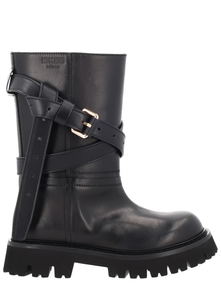 Moschino "tie-Me" Boot