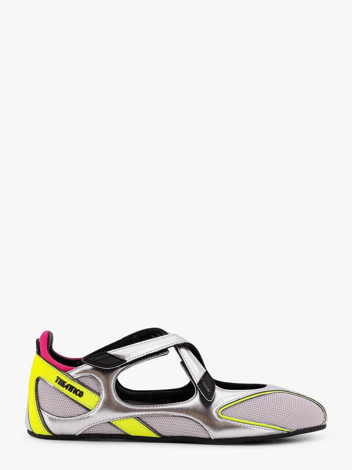 The Attico Floor 01 nylon ballerinas