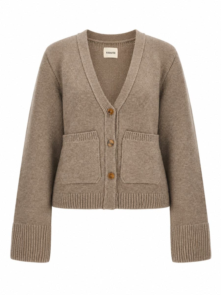 Khaite Cardigan "scarlet"