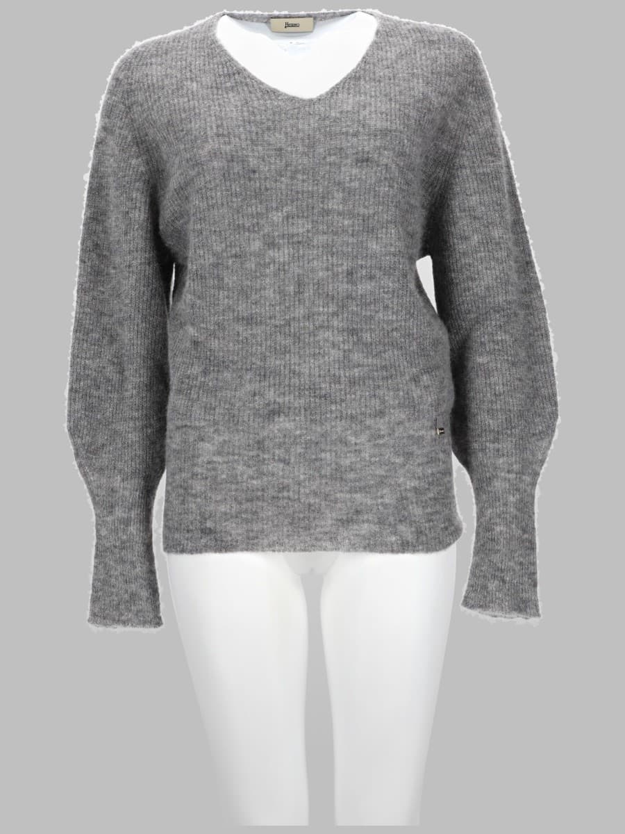 Herno maglia in alpaca e lana