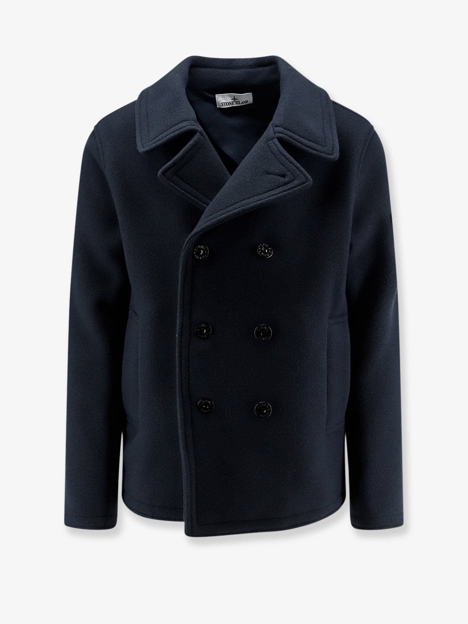 Stone Island Wool blend coat