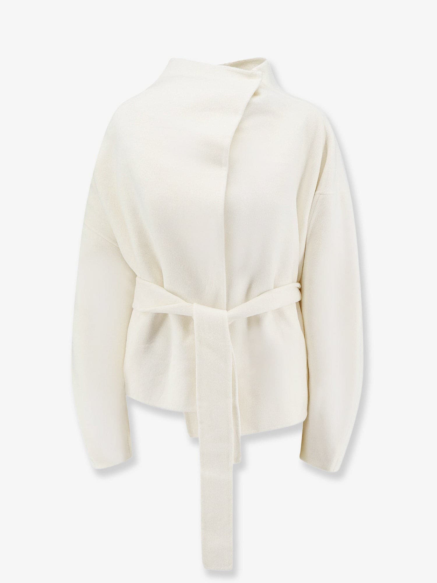 The Frankie Shop Onelle wool blend short coat