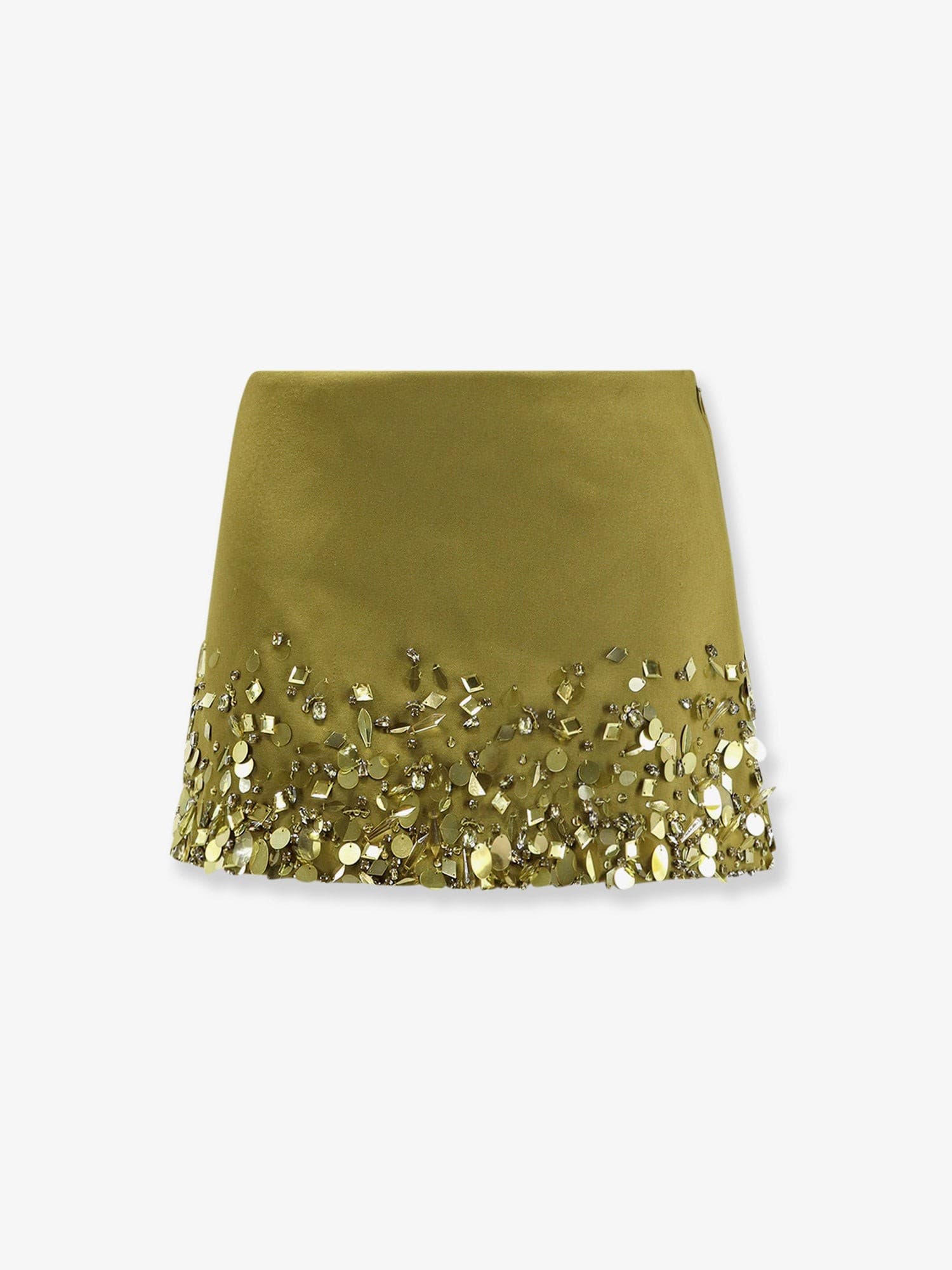 Retrofete Mini Skirt with sequins and rhinestones