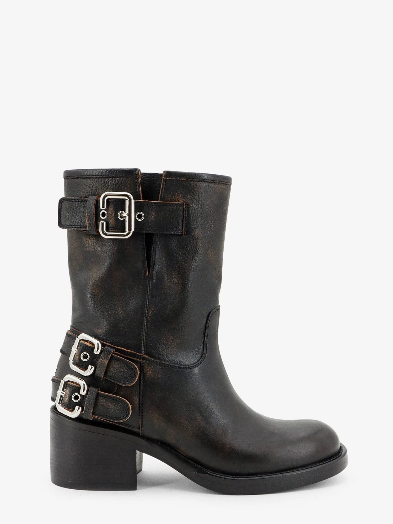 Chloe' Dakota calfskin boots