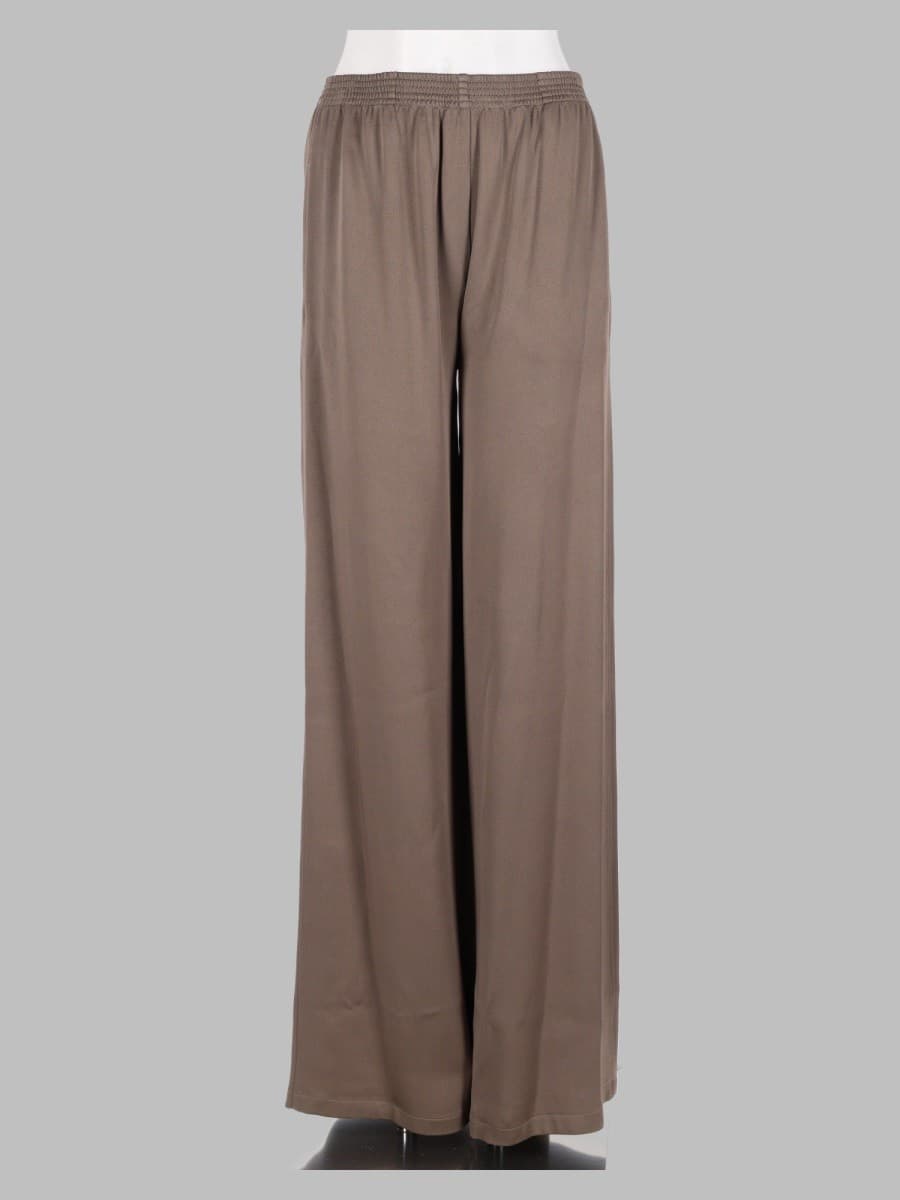Fabiana Filippi Pantalone ampio in enver satin lucido