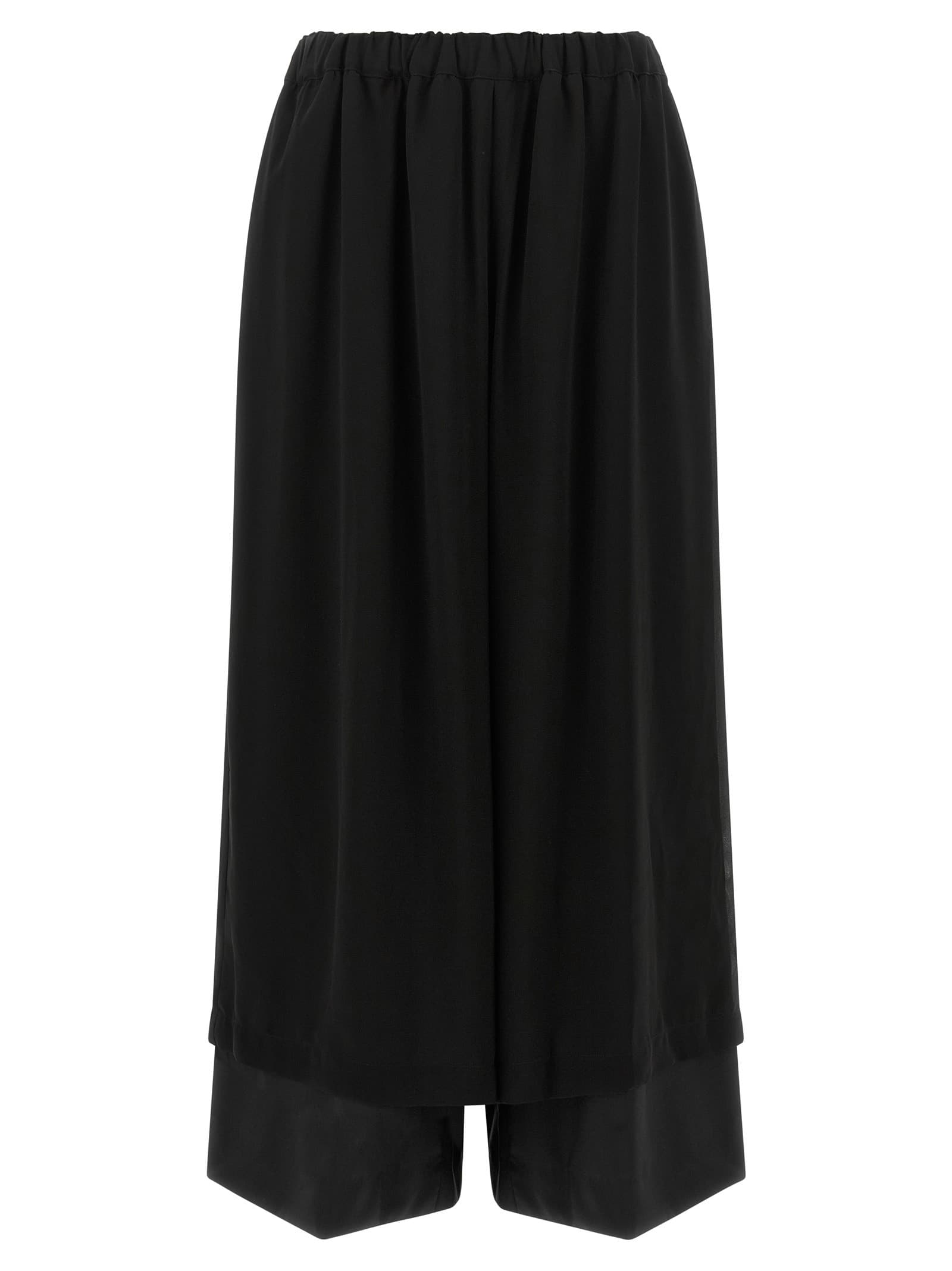 Comme des Garçons Double layer trousers