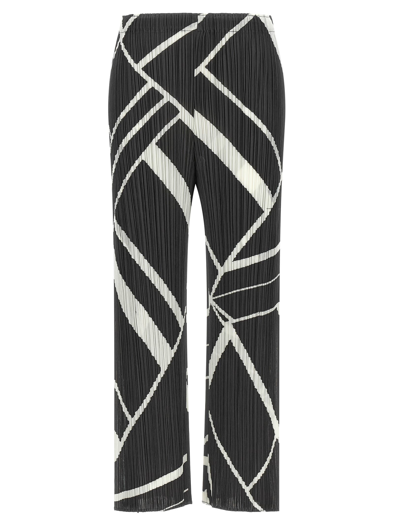 Pleats Please Issey Miyake 'Fold Line' pants