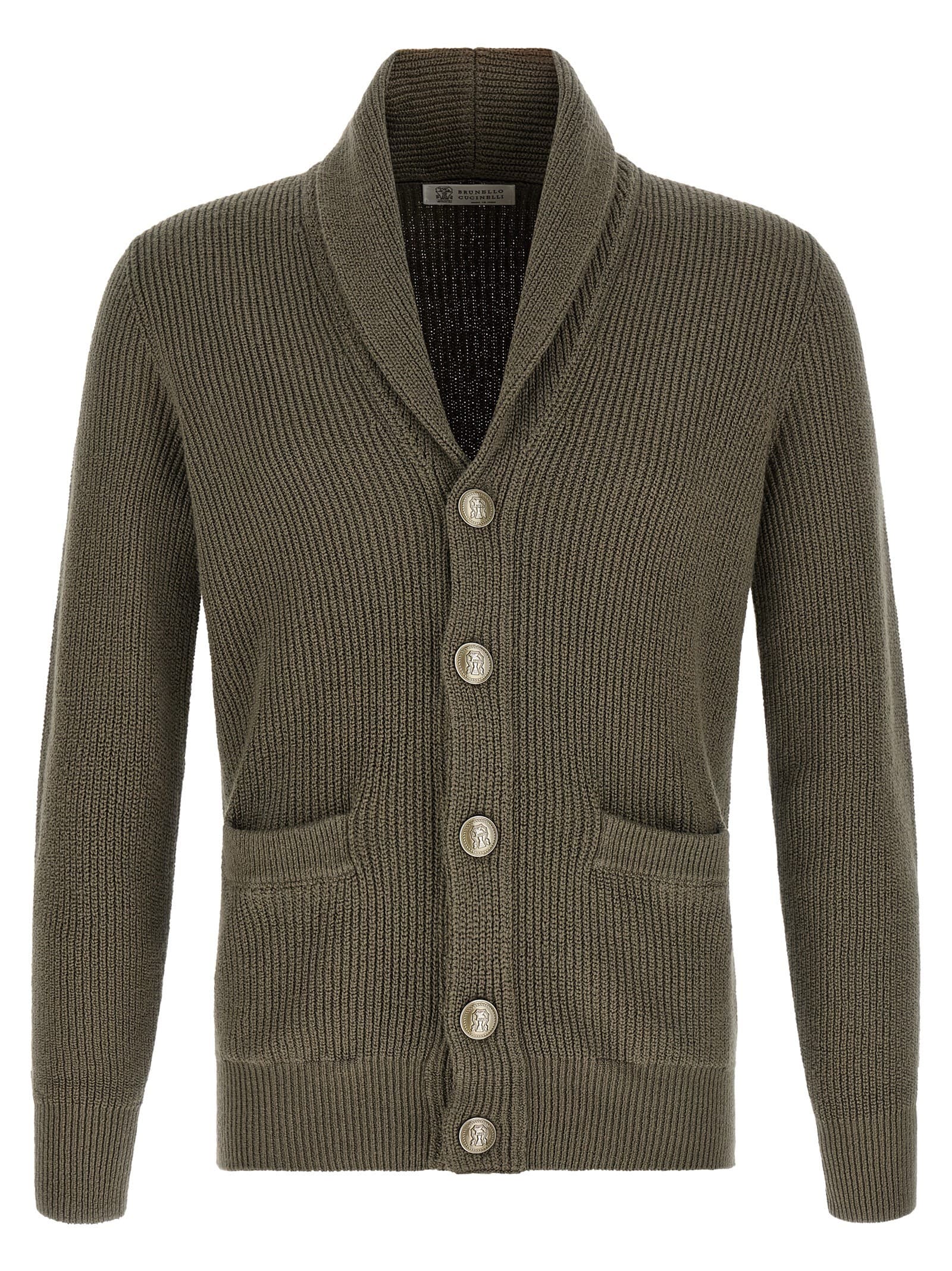 Brunello Cucinelli Malfilé cotton cardigan