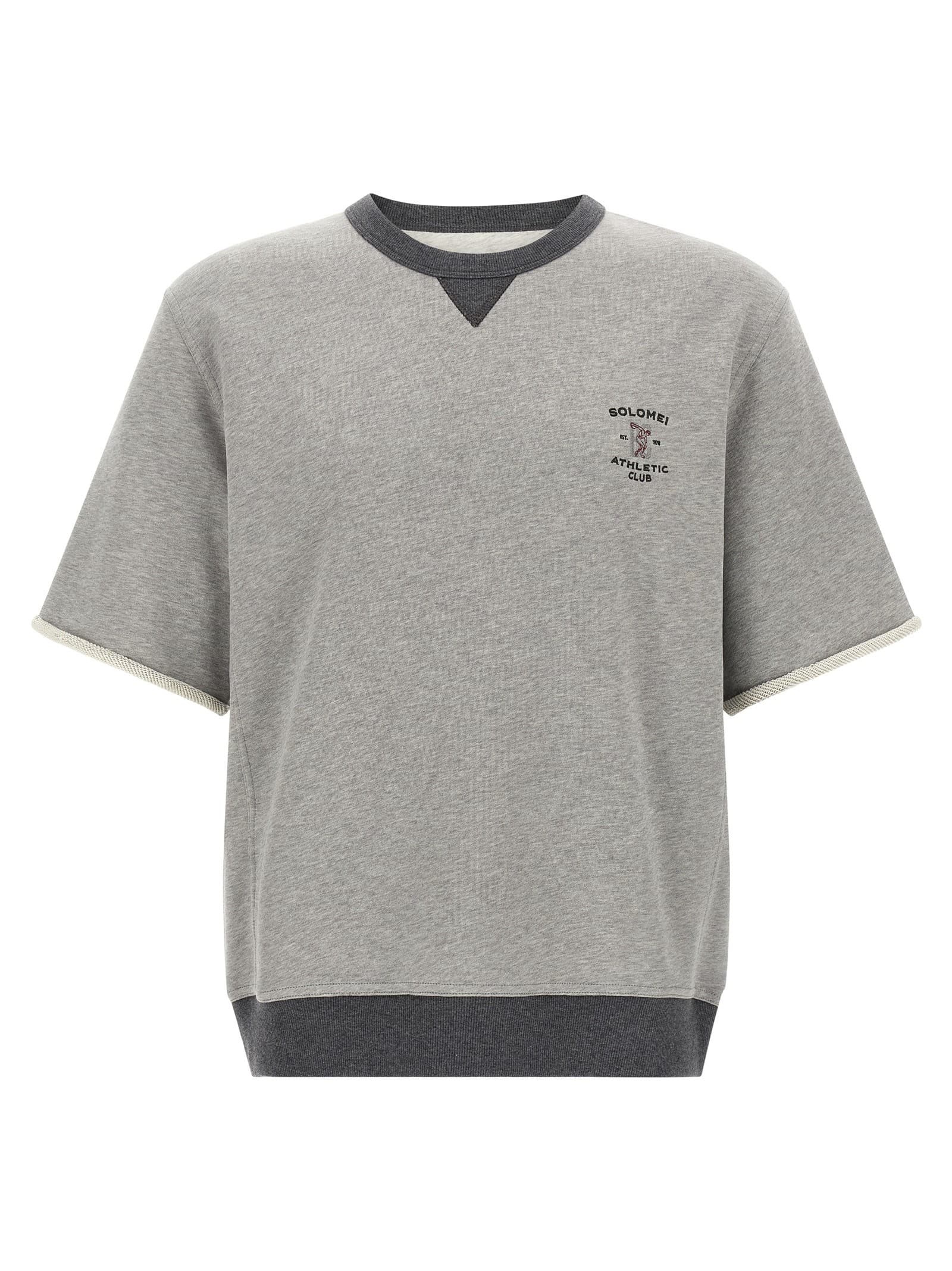 Brunello Cucinelli 'Solomei Athletic Club' embroidered sweatshirt