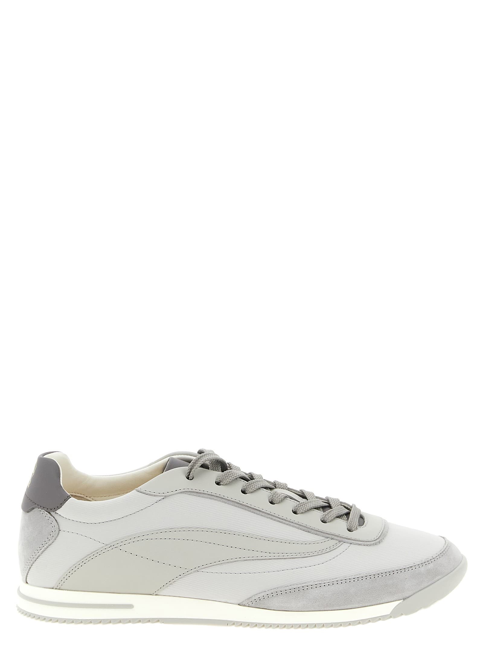 Brunello Cucinelli Techno and nubuck fabric sneakers