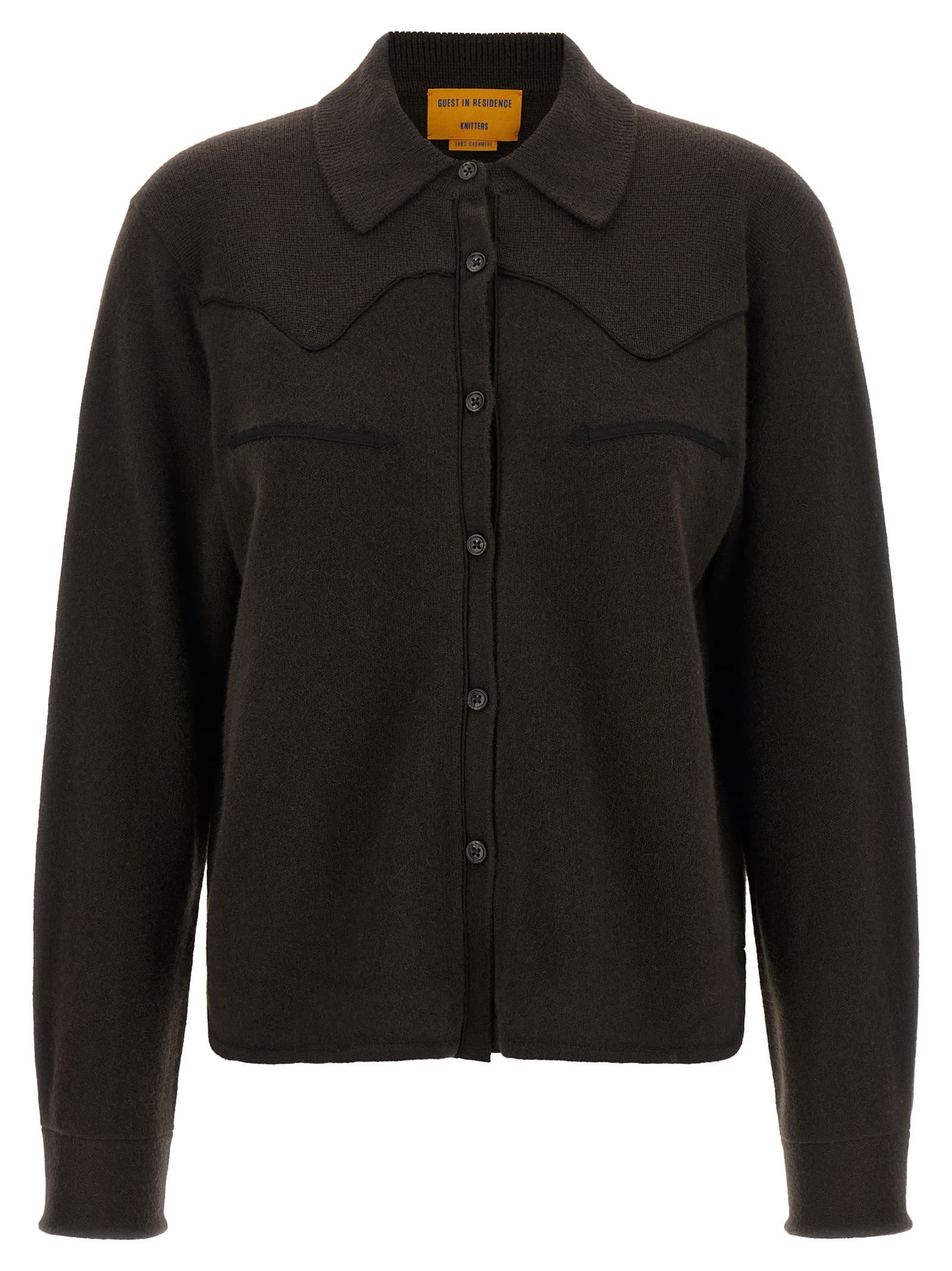 Guest In Residence 'Cropped Western' shirt