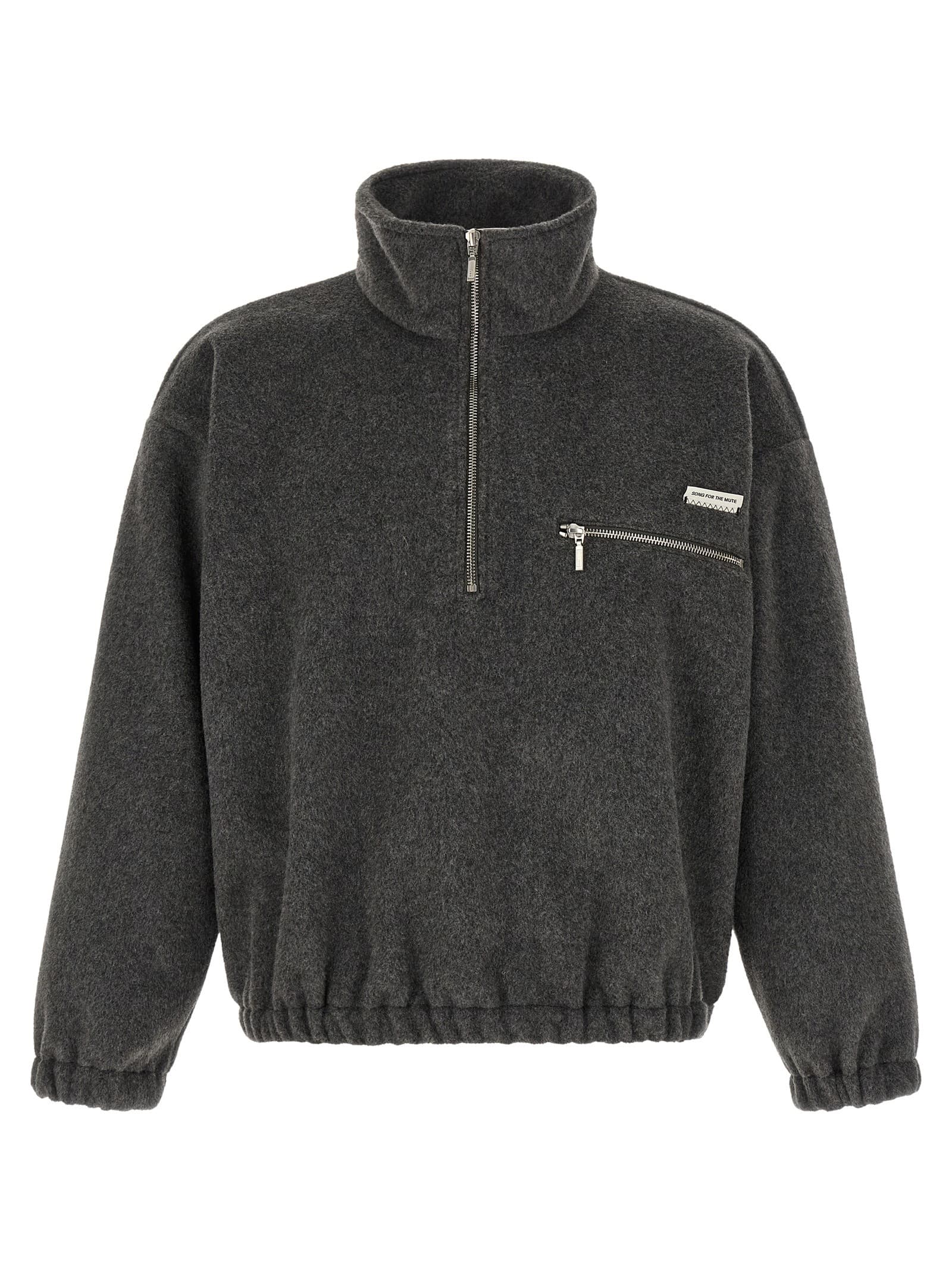 Song For the Mute Half-zip sweater