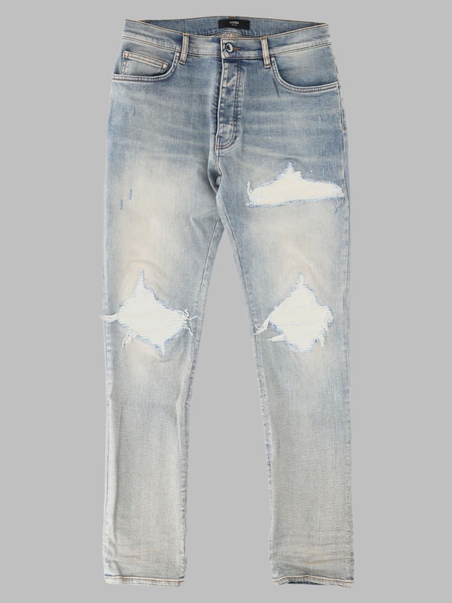 Amiri Jeans Effetto Consumato