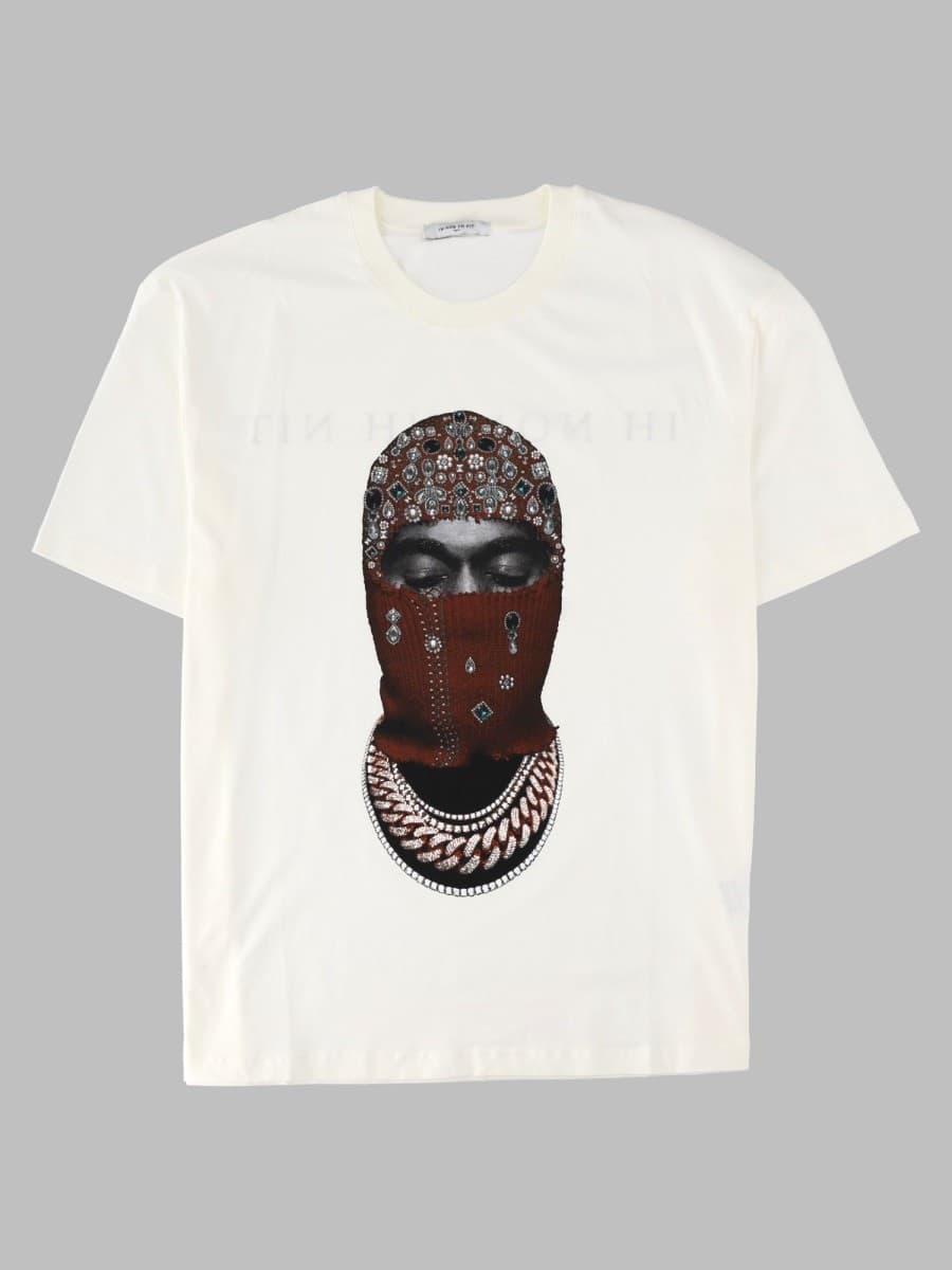 Ih Nom Uh Nit T-shirt con Stampa "Mask Jewelry"