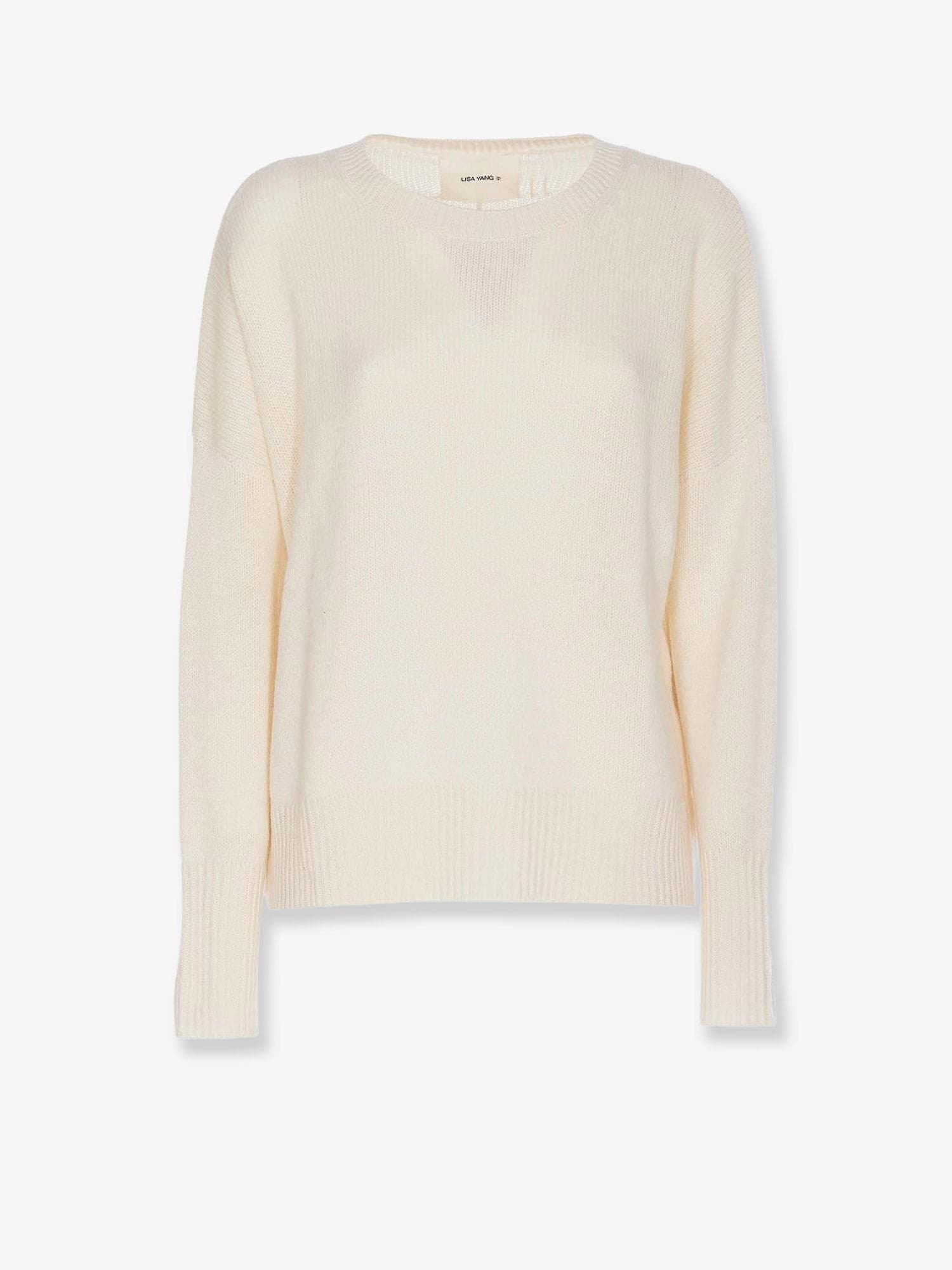 Lisa Yang Mila cashmere sweater with ribbed knit