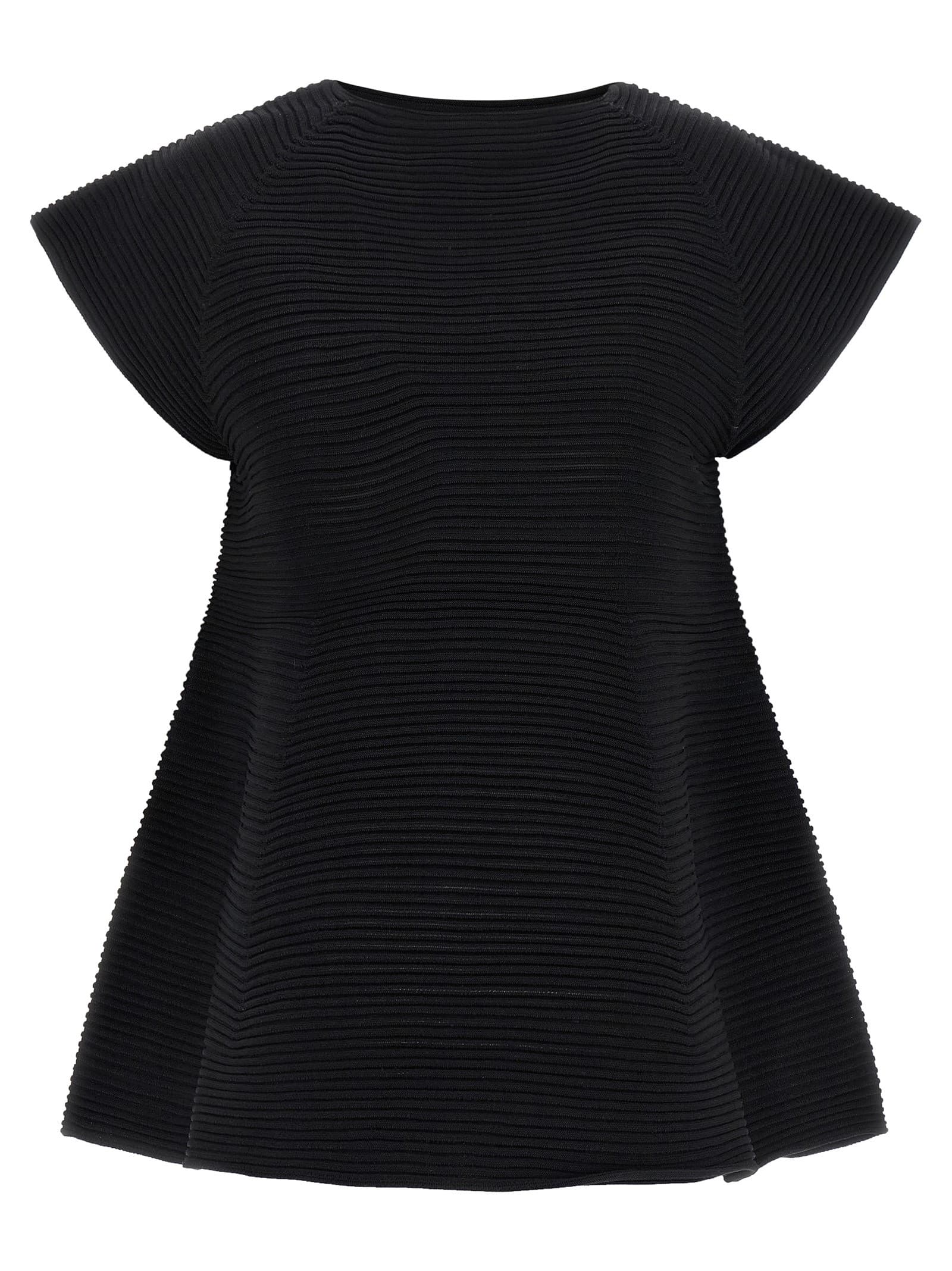 Issey Miyake 'Corrugated Knit' dress
