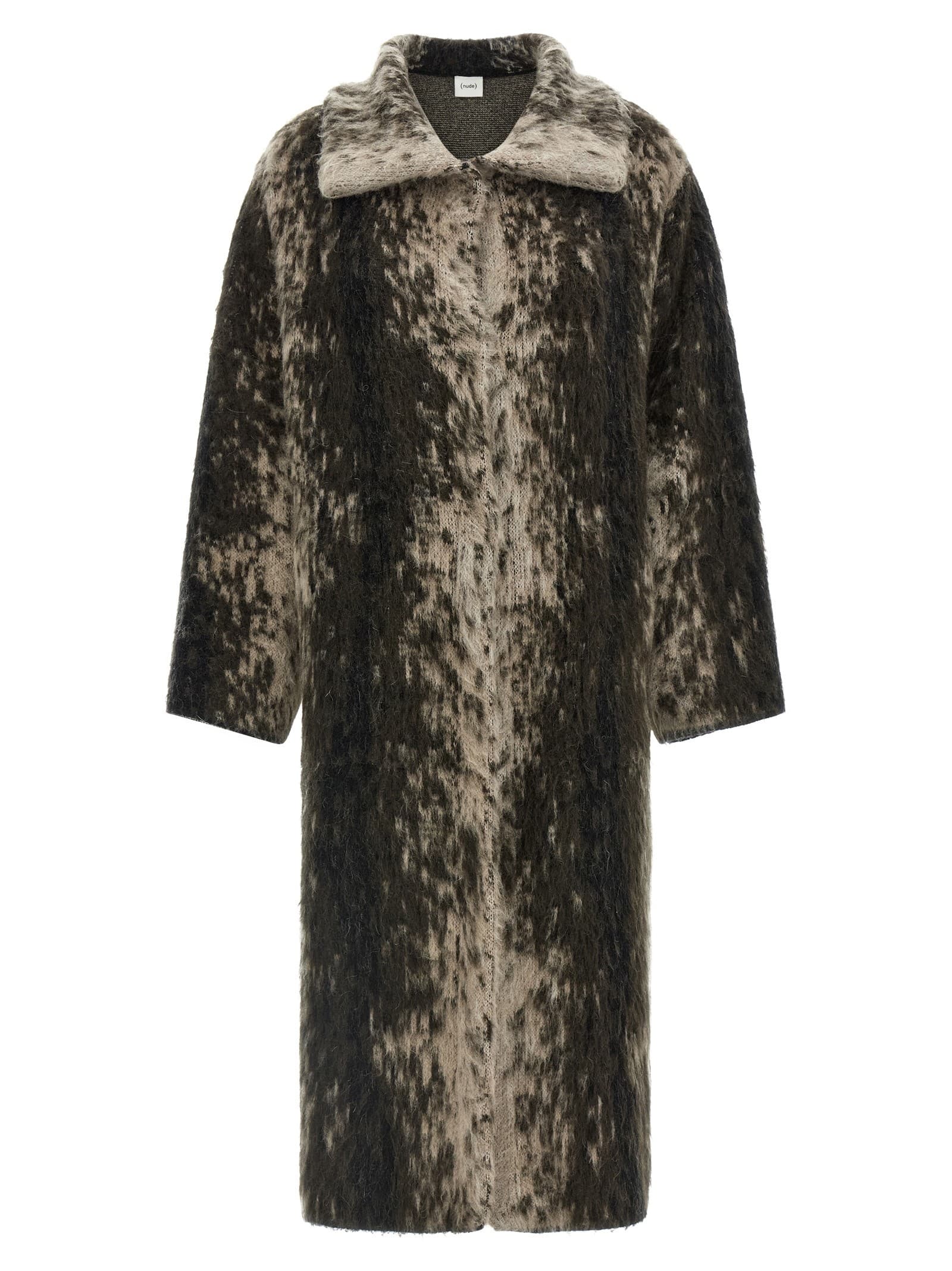Nude Wool and alpaca coat