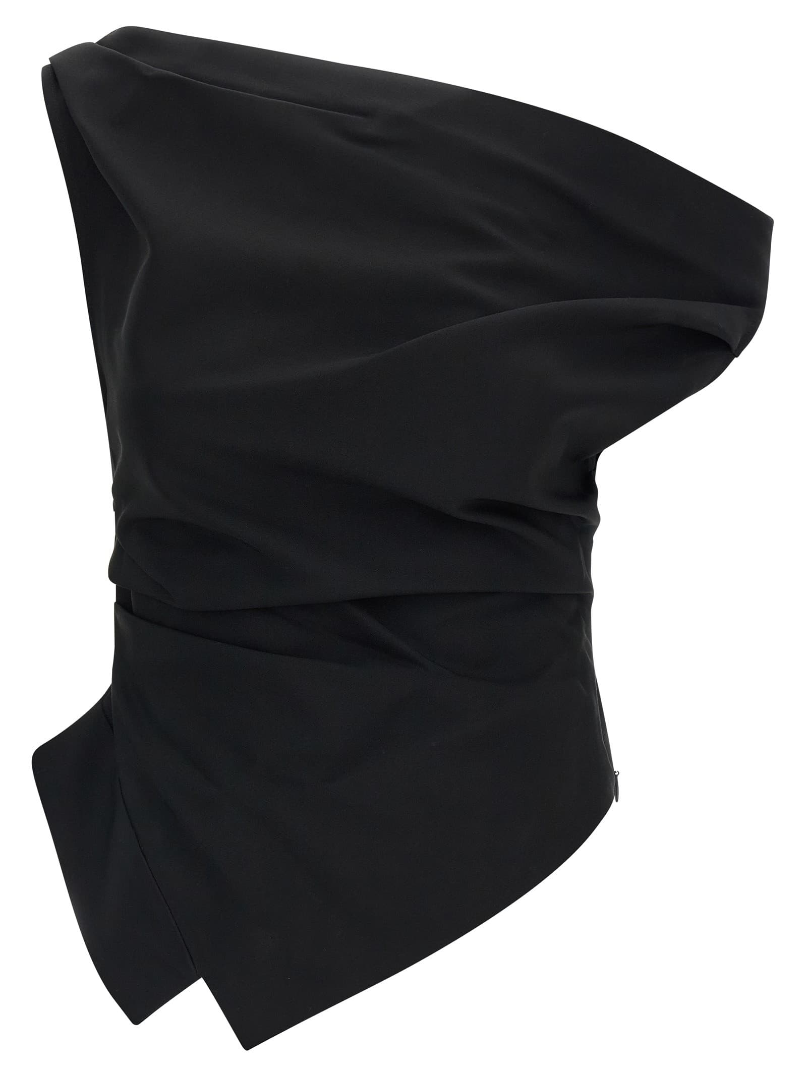 Rohe Asymmetrical top with draping