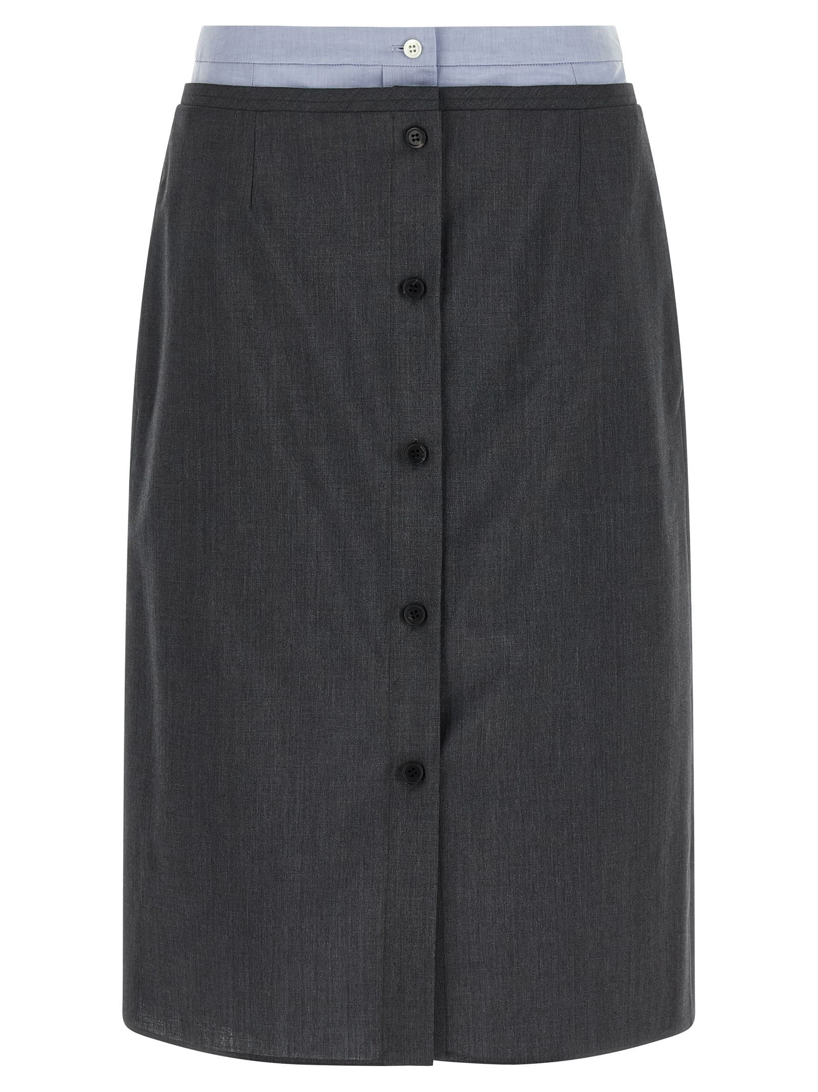 Prada Double layer skirt