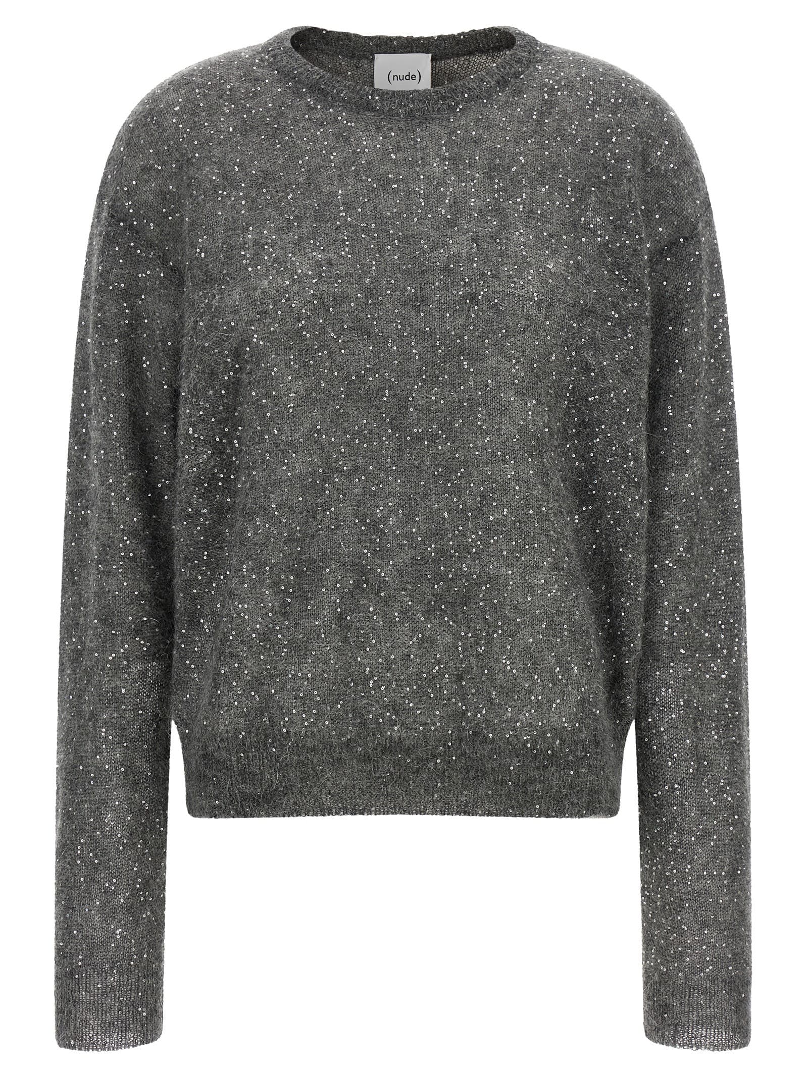 Nude Micro sequin sweater