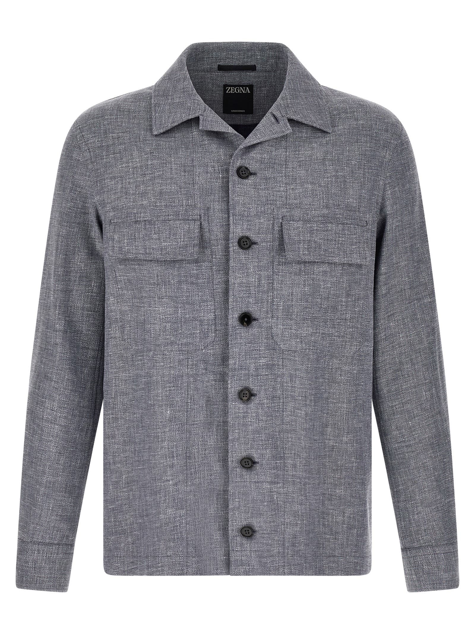 Zegna 'Crossover' overshirt