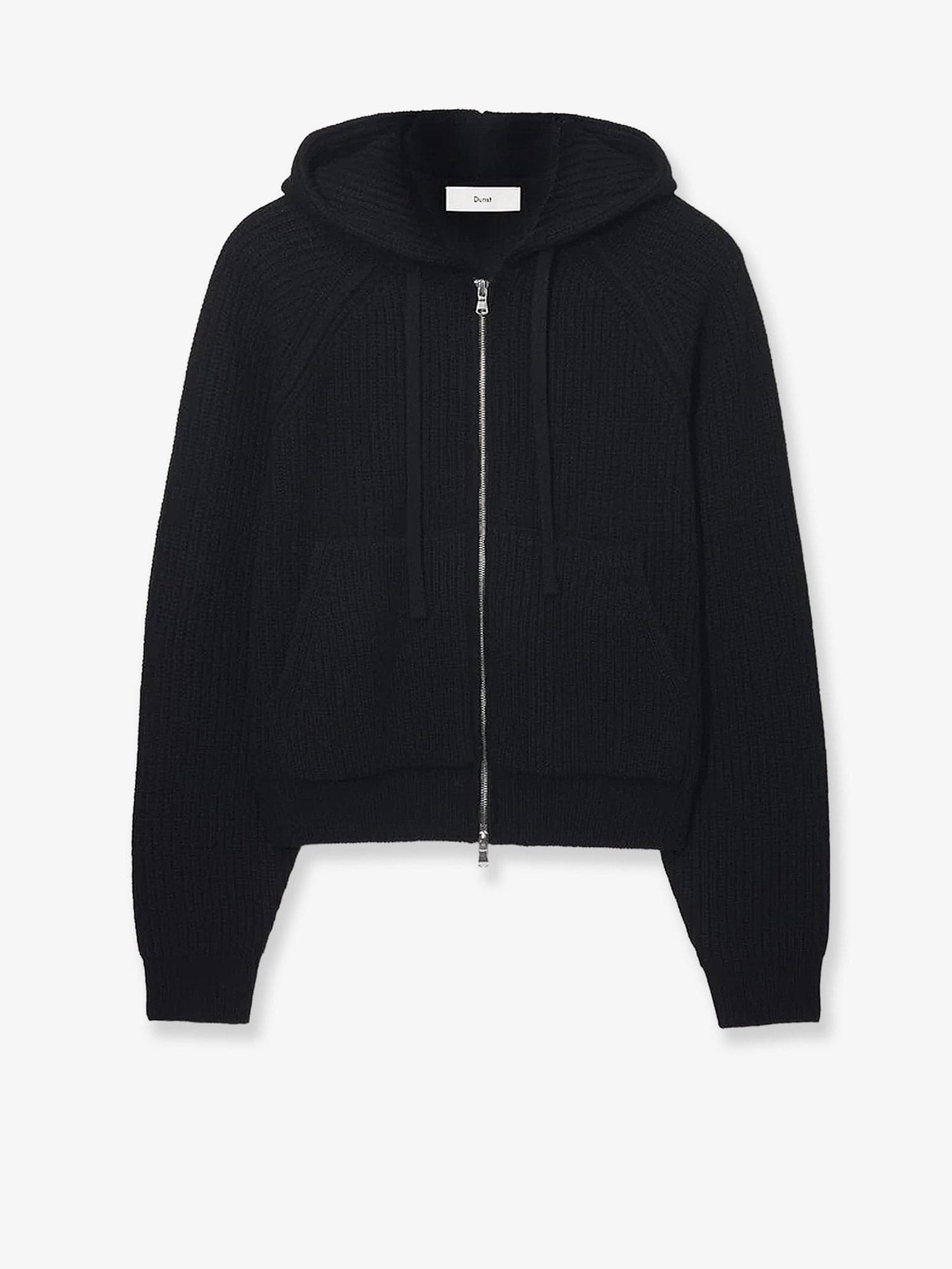 Dunst Unisex wool blend hooded cardigan