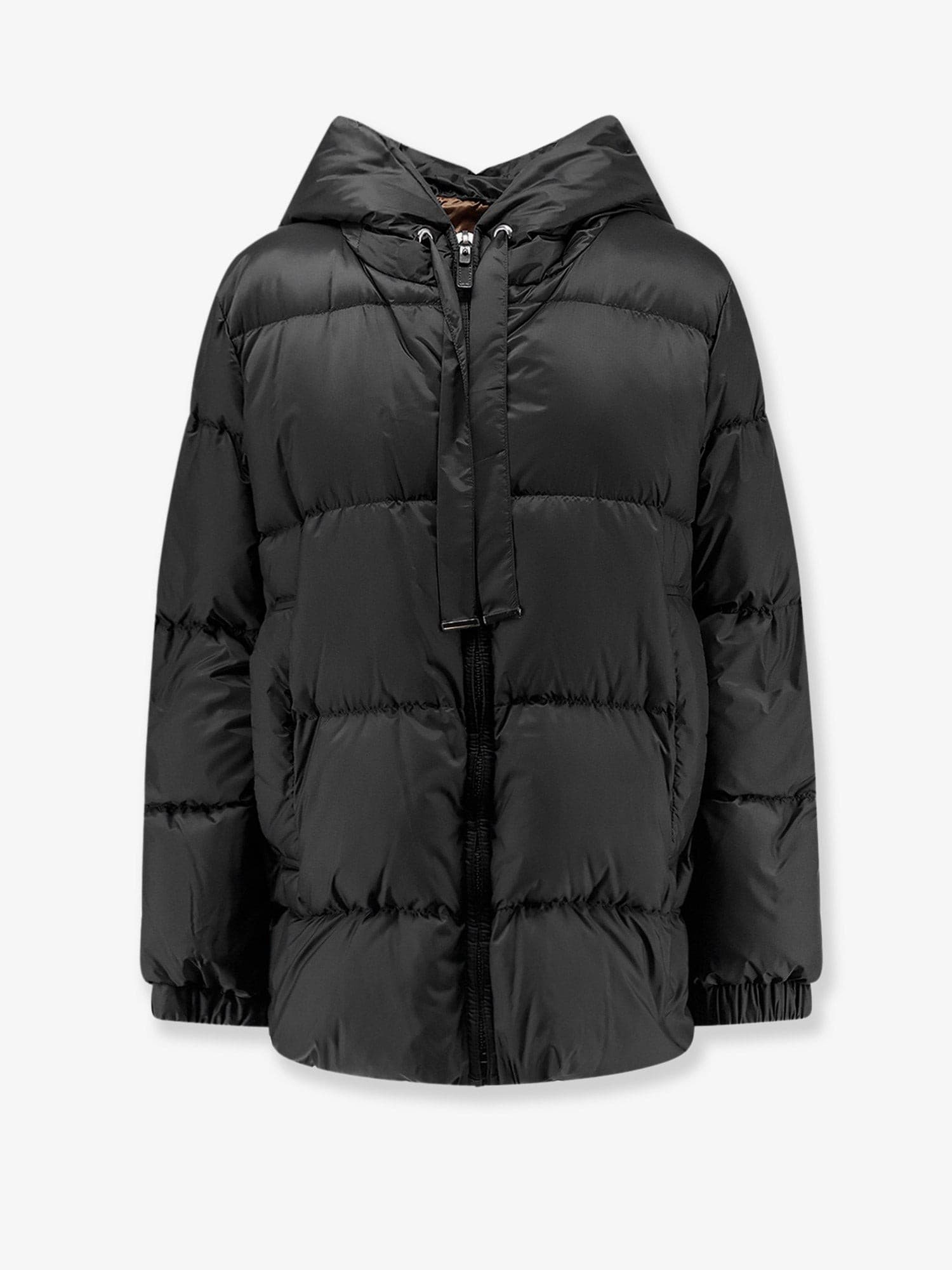 Max Mara the Cube Seia The Cube hooded down jacket