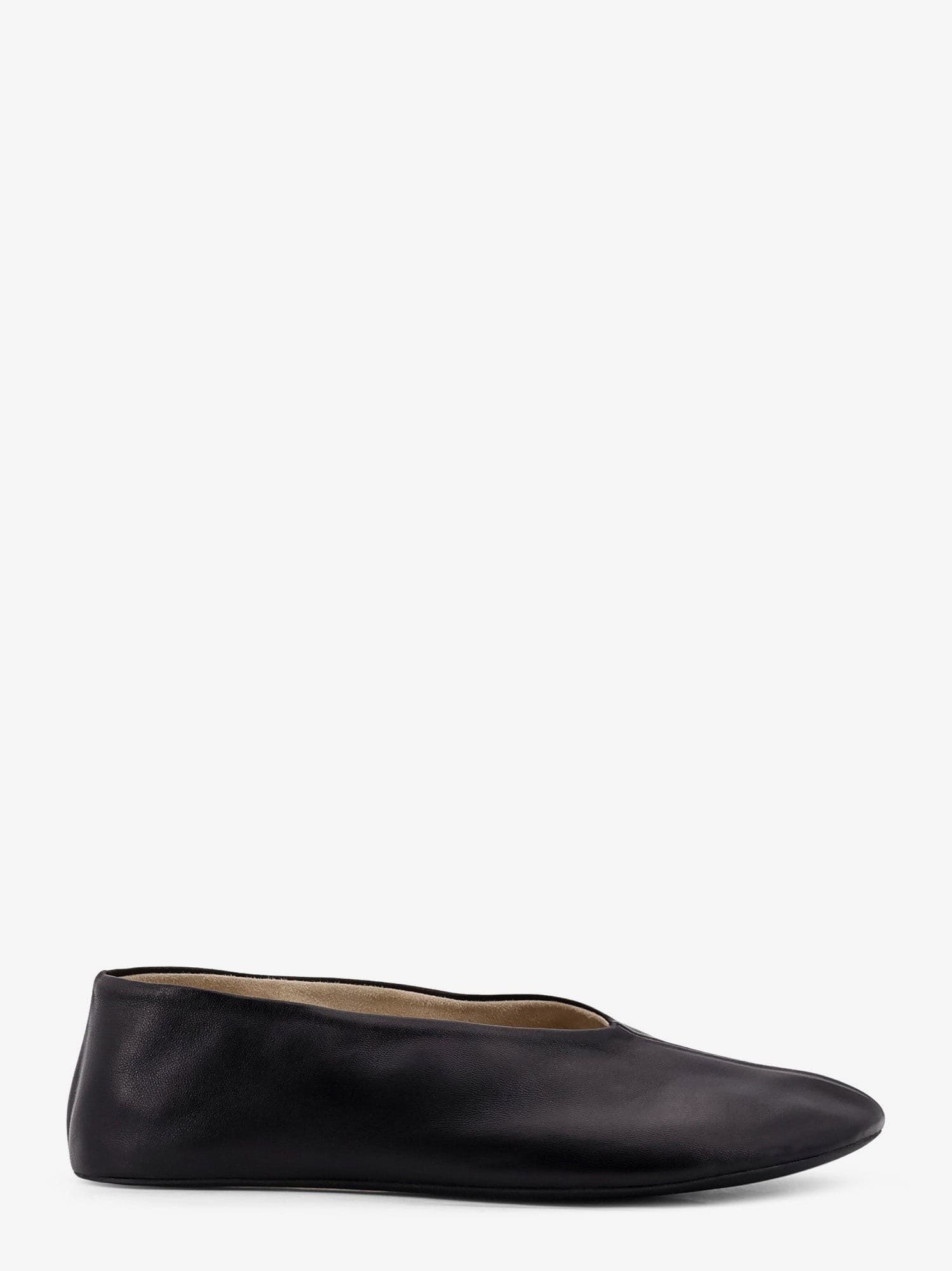 The Row Stella Slipper leather ballerinas