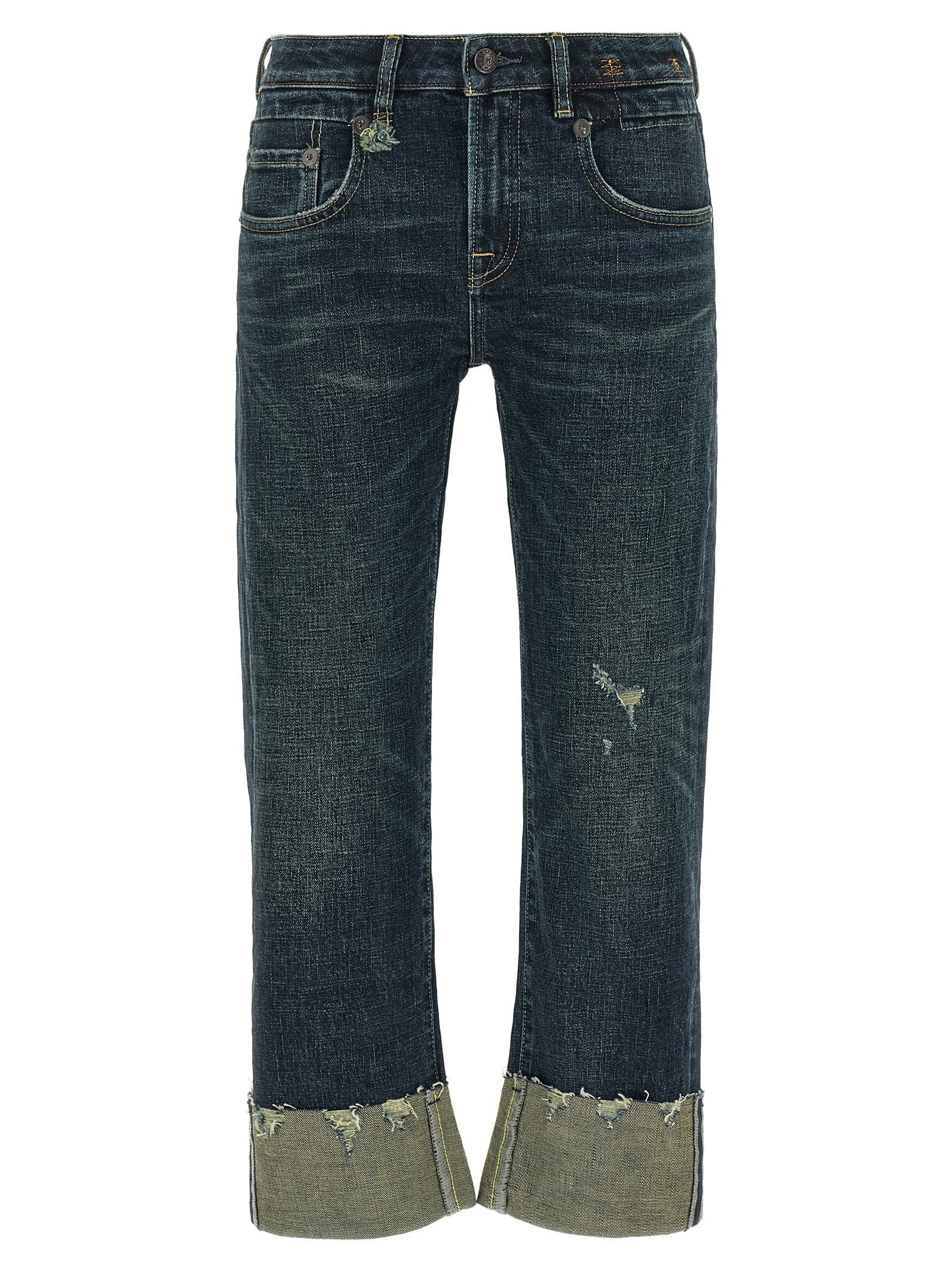 R13 Turn up jeans