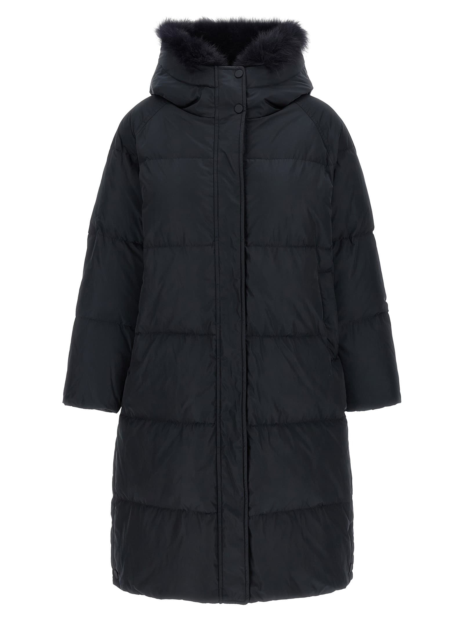 Army Yves Salomon Fox fur finishing down jacket