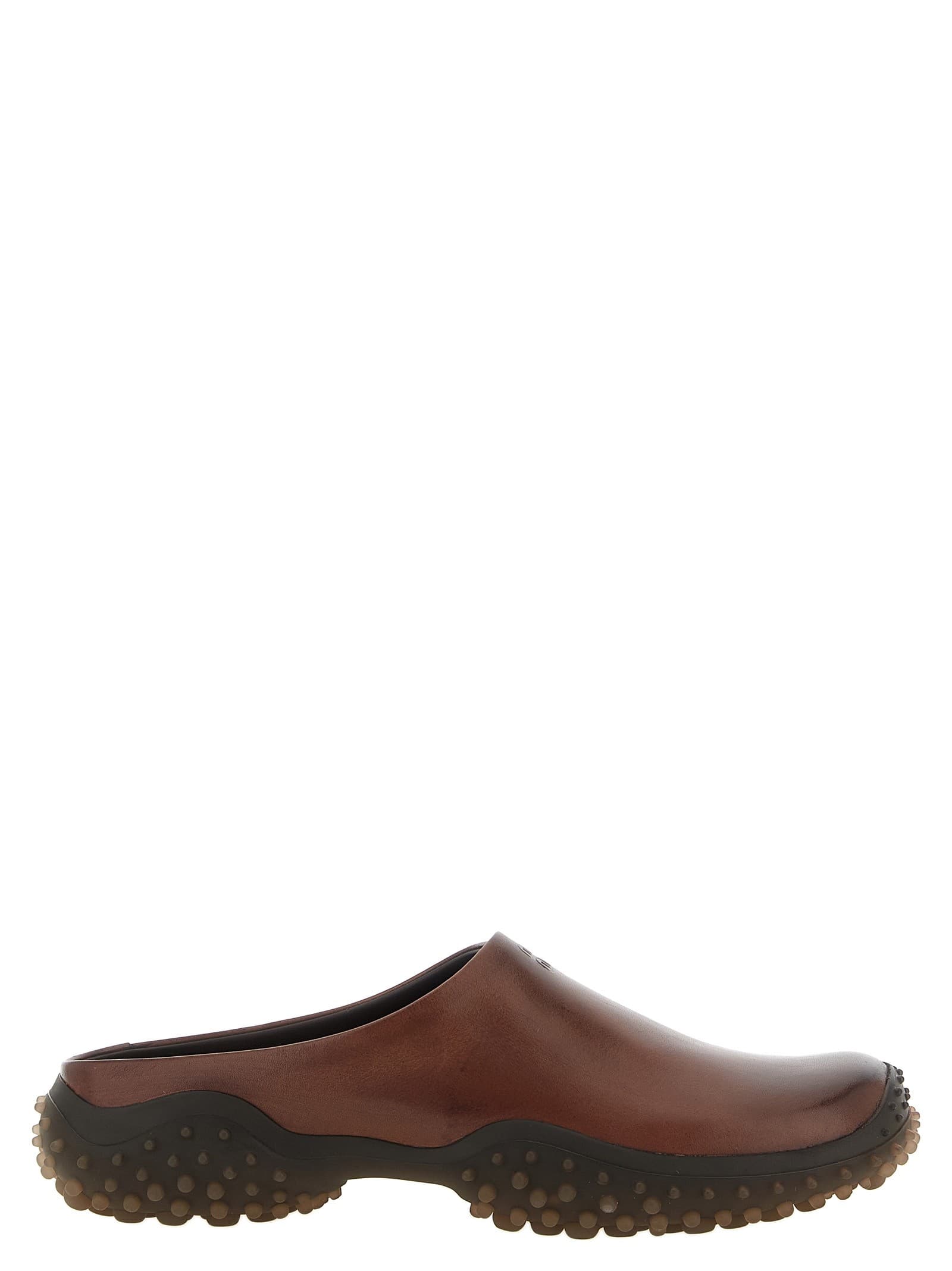 Miu Miu Leather sabots