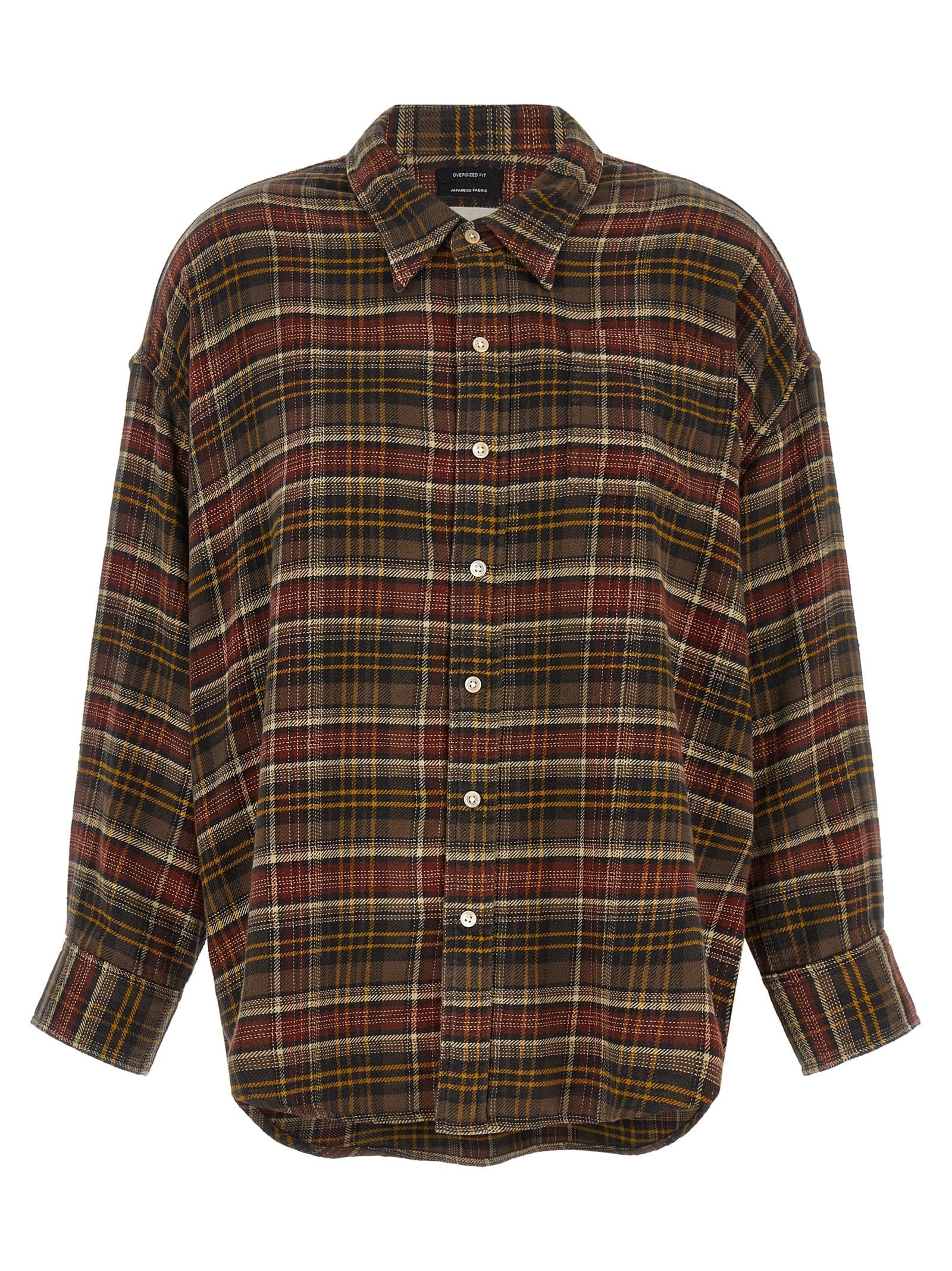 R13 Checked shirt