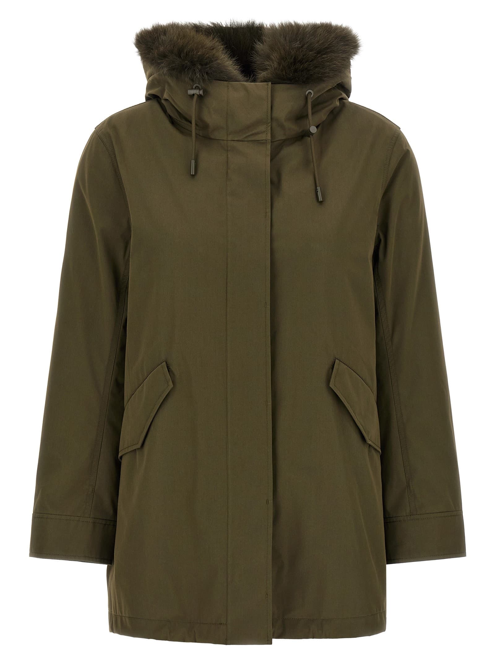 Army Yves Salomon 'Iconic Short' parka