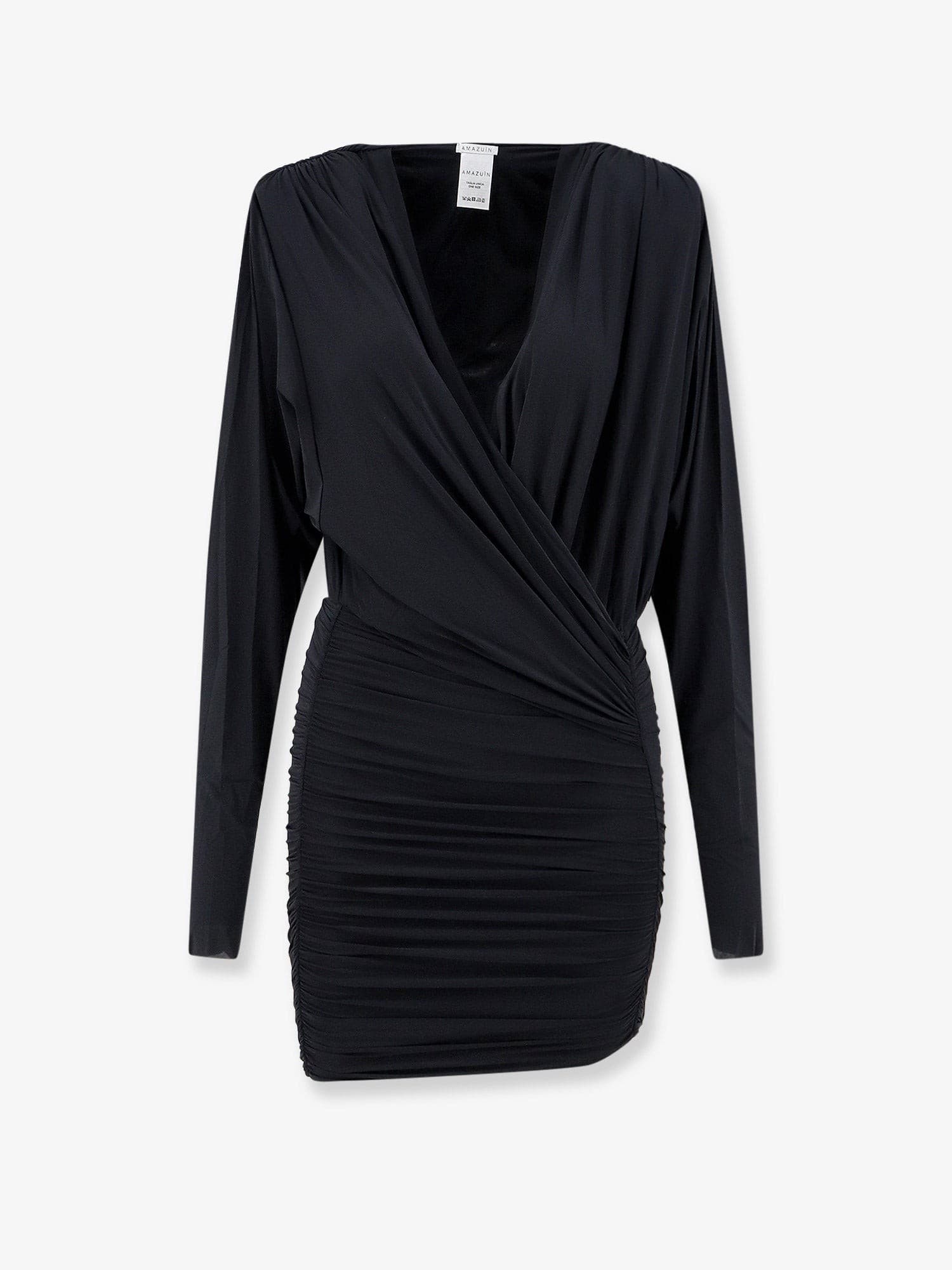 Amazuìn Sandy stretch jersey mini dress